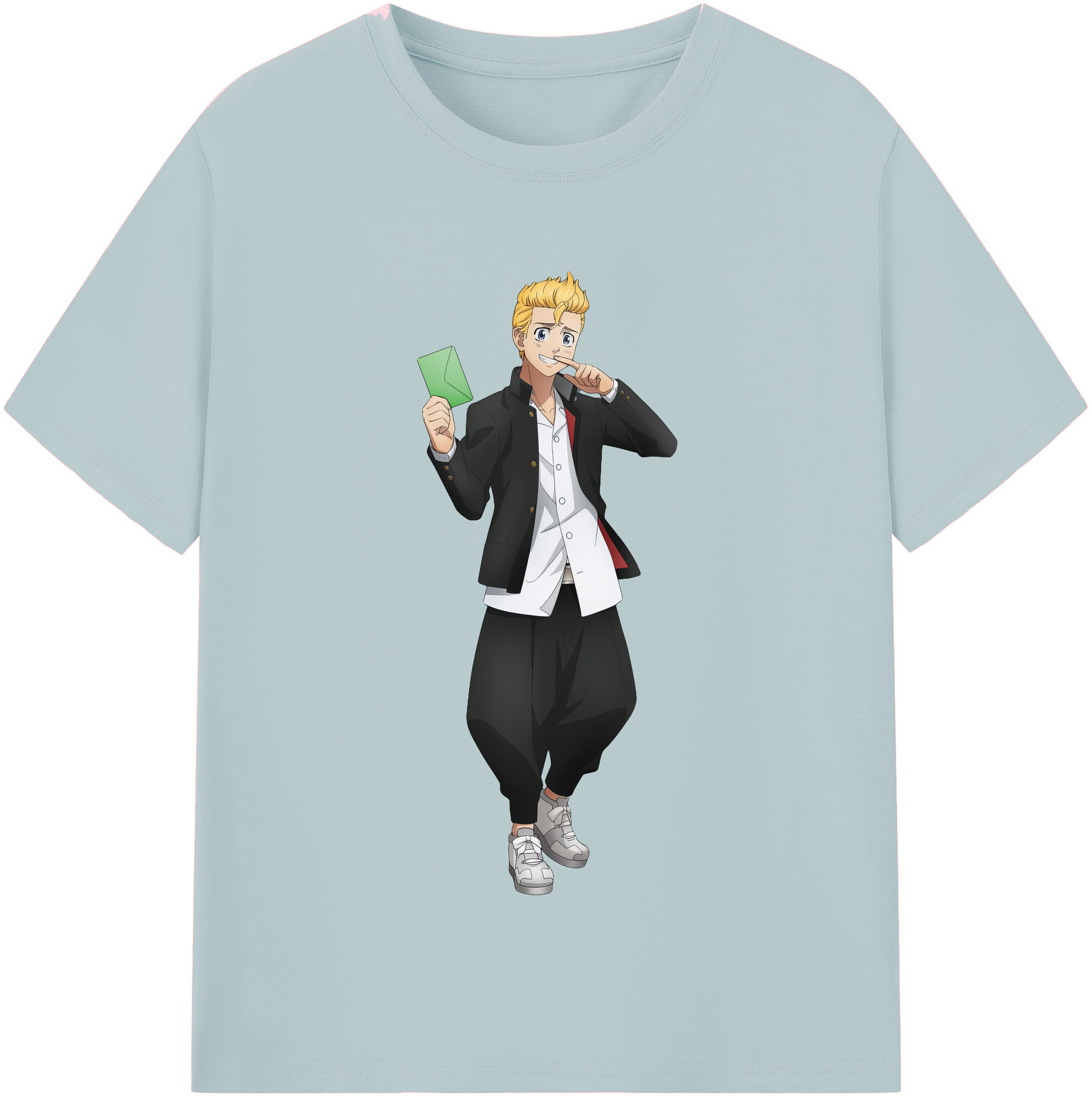 （画像用） 東京リベンジャーズ Tokyo Revengers 綿100％半袖Tシャツ（フロントプリント）
